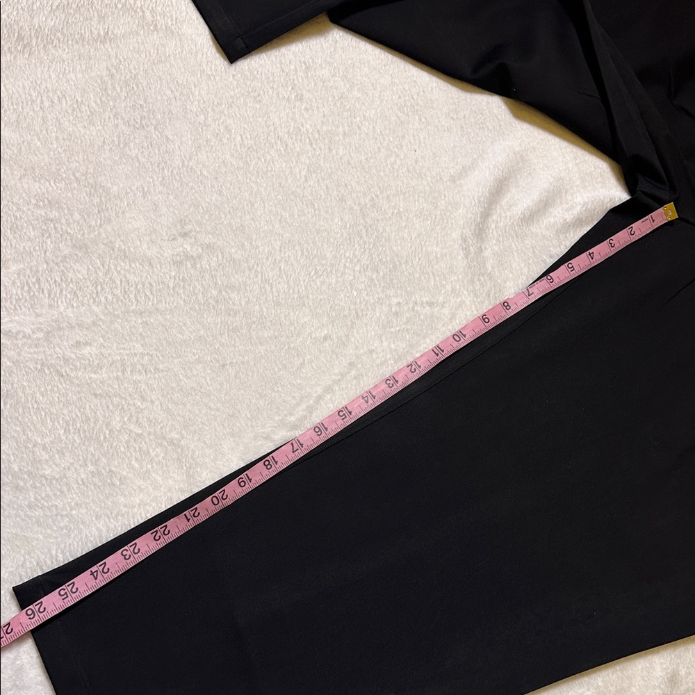 Nwt Disturbia High Rise Embroidered Tapered Tailored Trousers Dark Goth 16 Black - Picture 10 of 10
